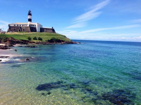 Smart Farol Da Barra - Vista Mar Com Varanda Arejada Apartman Salvador Kültér fotó